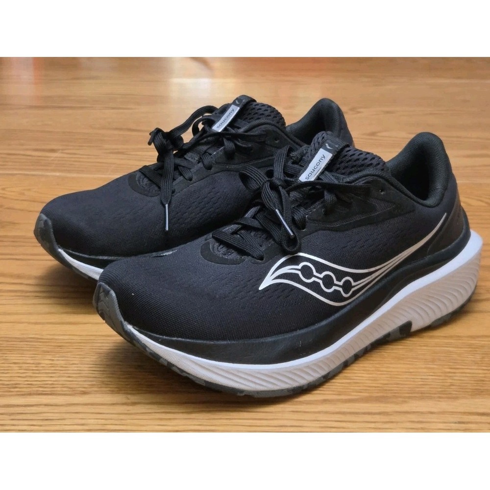 Saucony Echelon 10 Athletic Shoes Women's 9 Black Mesh Sports Running